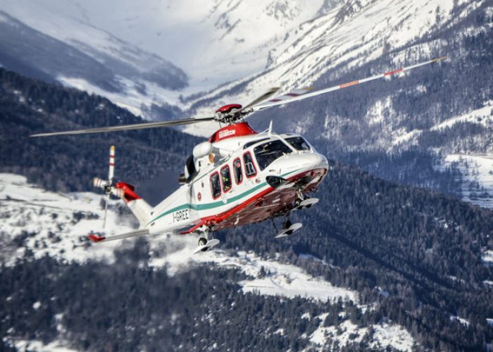 Elicottero Soccorso Alpino Valdostano
