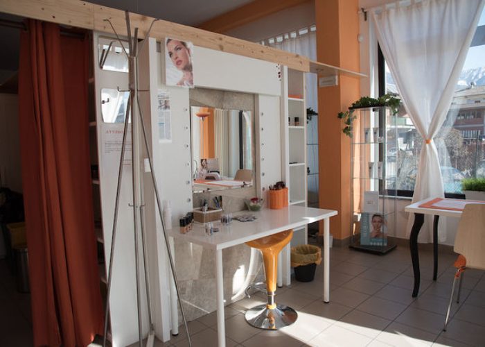 L'interno di Estetica Visage