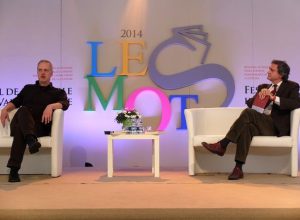 Da sx Antonio Scurati e Arnaldo Colasanti