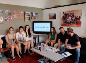 Da sx:Martina Peloso, Matteo Nato, Karin Scuderi, Laura Pisano, Enrico Montrosset e Fabio Molino