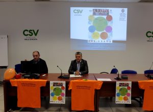 Claudio Latino e Luigi Bertschy alla presentazione degli eventi del Donoday2017