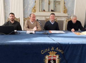 Da sx: Diego Joyeusaz, Giancarlo Civiero, Fulvio Centoz e Michele Tropiano