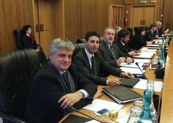 Gruppo UVP in Consiglio regionale