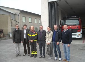 Delegazione del Comune di Arvier in visita a Bondeno