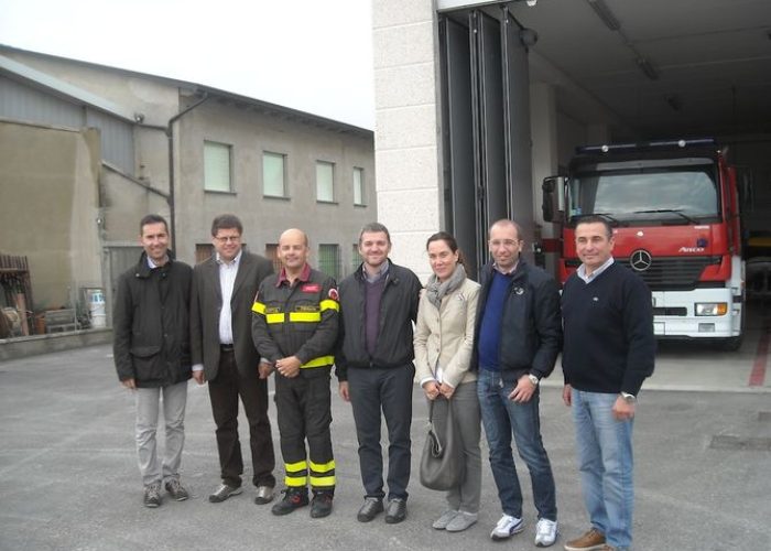 Delegazione del Comune di Arvier in visita a Bondeno