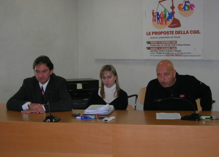 Da sinistra Marco Loverso, Carmelina Macheda, Claudio Viale