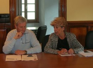 Da sx Carlo Curtaz e Iris Morandi