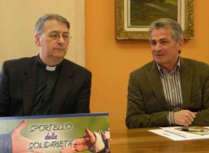 don Aldo Armellin e Martino Cossard