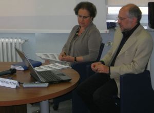 Da sx Raffaella Sanguineti (direttore della struttura complessa di Psicologia e Silvio Giono Calvetto (direttore del distretto socio-sanitario