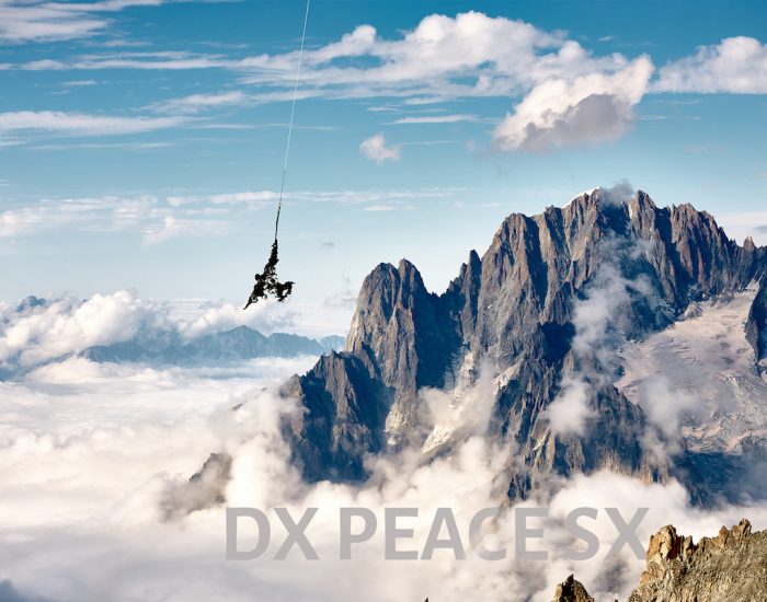 "Dx Peace Sx”, la colomba di Paolo Barichello