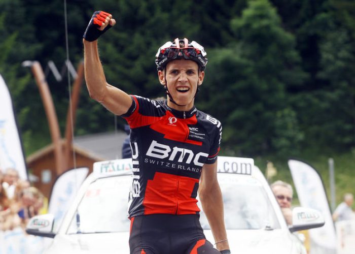 Dylan Teuns, vincitore della tappa di oggi