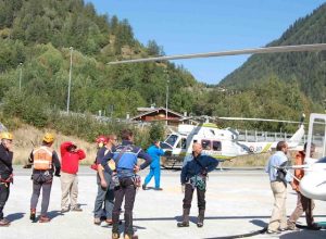 La macchina dei soccorsi