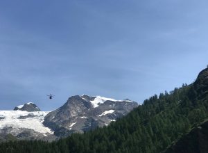 elisoccorso, recupero alpinista precipitato sul Rosa