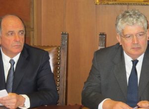 Da sinistra Augusto Rollandin e Mario Lombardi