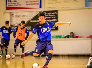 Enrico Pettinari in nazionale - foto credits Luca Marazzato (dalla pagina Facebook di Enrico Pettinari)