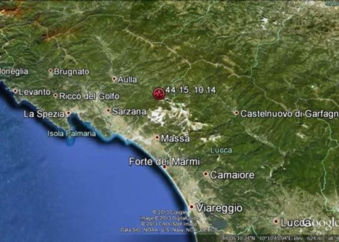 Terremoto tra Lucca e Massa