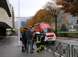 Allarme per una busta sospetta negli uffici di Equitalia ad Aosta