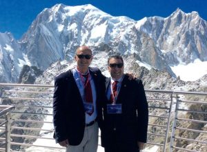 Da sinistra Ernesto Molteni, presidente nazionale ABI Professional, e il coordinatore regionale Bernardo Ferro
