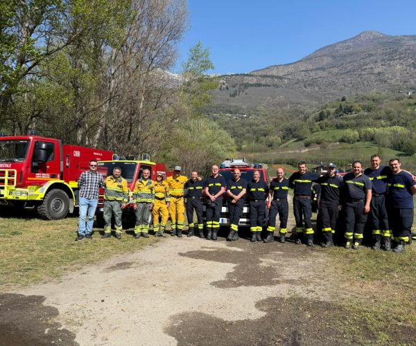 Esercitazione Vigili volontari Quart