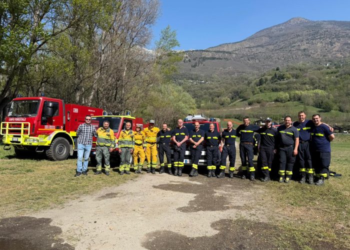 Esercitazione Vigili volontari Quart