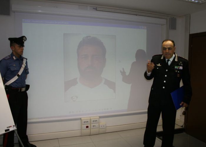 La conferenza stampa dell'arresto