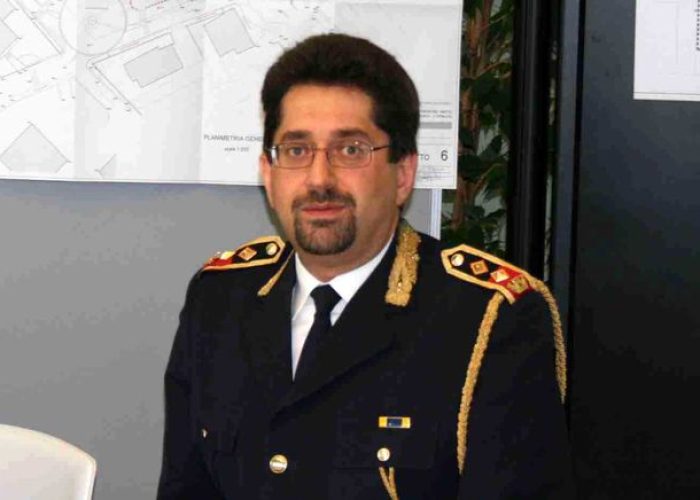 Fabio Fiori, comandante dei Vigili urbani di Aosta