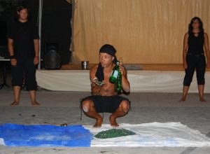 Esibizione del Fachiro