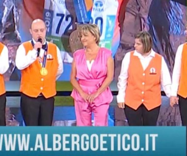 La testimonianza di albergo etico a “Tu si que vales”