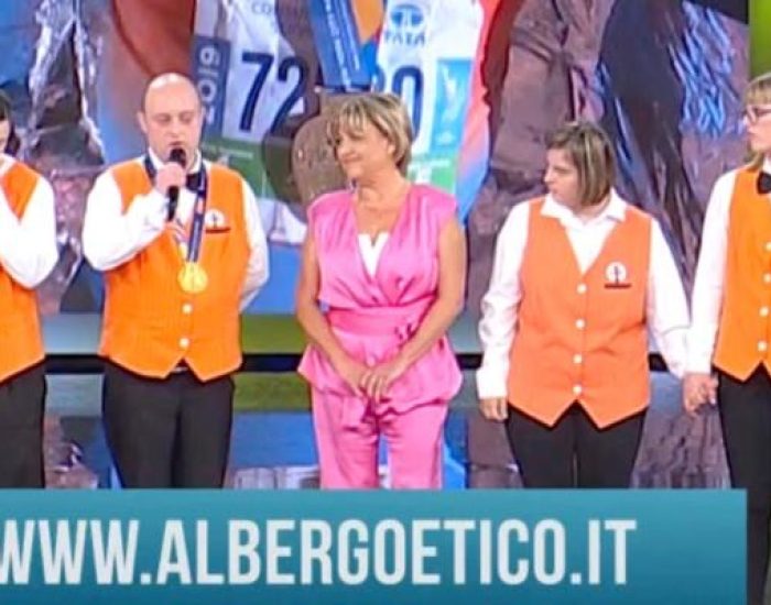 La testimonianza di albergo etico a “Tu si que vales”