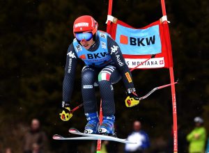 Federica Brignone a Crans Montana - foto di Marco Taccai (Pentaphoto Mateimage)