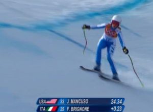 Federica Brignone nella Supercombinata