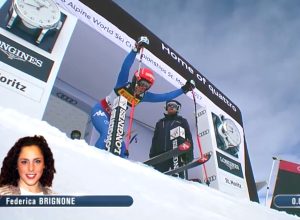 Federica Brignone a St. Moritz