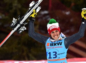 Federica Brignone a Crans Montana - Foto Pier Marco Taccai/Pentaphoto-Mateimage