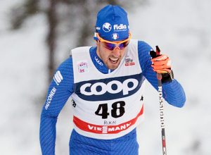 Federico Pellegrino nella 15 km di Ruka - foto sito FISI