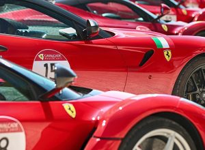Ferrari cavalcade 2017