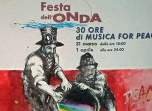 Locandina della Festa dell'Onda
