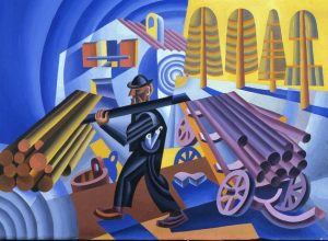 Depero - Una delle opere in Mostra al MAR