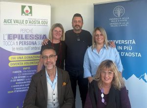 La firma della convenzione tra Aice e UniVdA