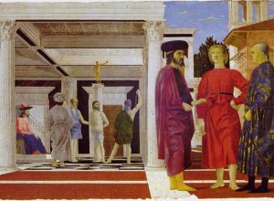 "La flagellazione" Piero della Francesca
