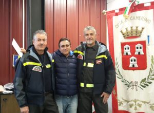 donazione dei Vigili del fuoco al comune di Camerino