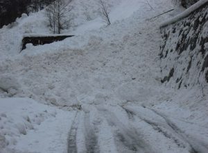 Maxi nevicata a Gaby