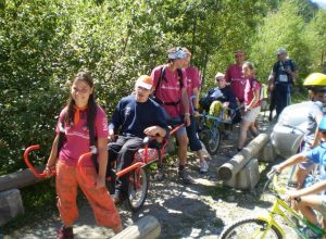 I due ragazzi che hanno preso parte all'Ultra Trail