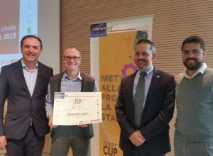 Start Cup 2017 - premiazione di Giorgio Neyroz