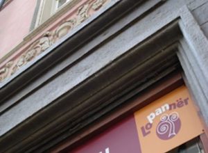 La sede de Lo Pan Nër in via De Tillier