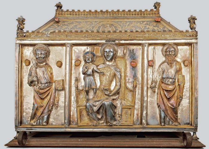 La cassa reliquiario del corpo di Sant’Orso