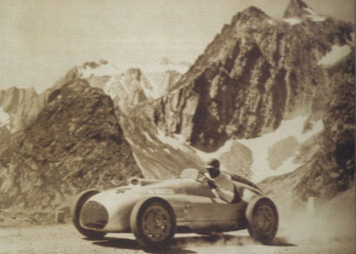 Un'immagine storica della competizione