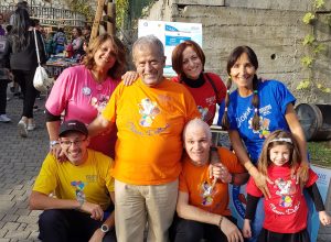 I Clown dottori di Missione Sorriso alla Castagnata della solidarietà