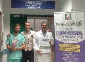 Da sinistra: Mainini, Amateis e Giardini - Percorso epilessia