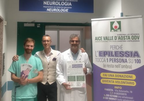 Da sinistra: Mainini, Amateis e Giardini - Percorso epilessia