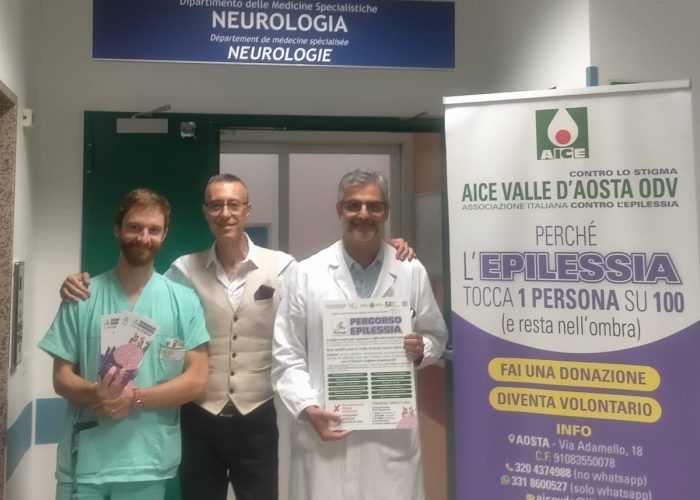 Da sinistra: Mainini, Amateis e Giardini - Percorso epilessia